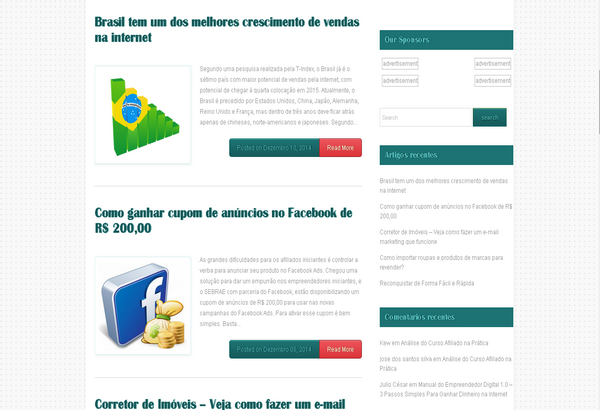 Metafiliados, plataforma de afiliados desenvolvida pela Pró Web Designer